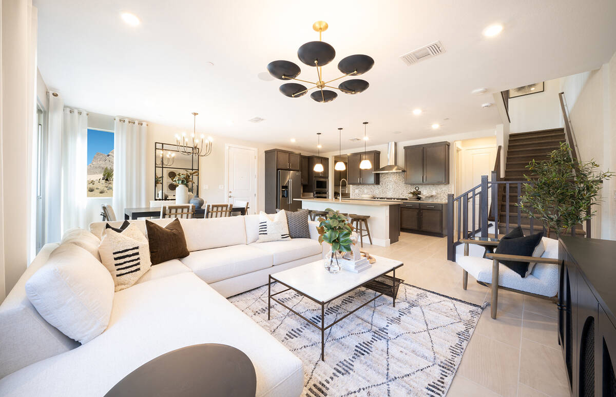 Monument by Pulte Homes is located in Reverence, Summerlin’s northernmost village west of the ...
