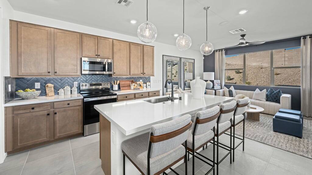 Lark Hill by Taylor Morrison, located in the Kestrel Commons district, offers the ease and conv ...