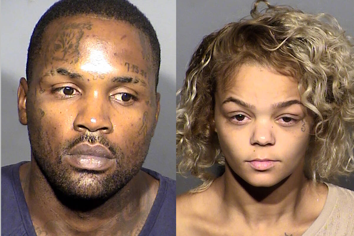 Kashon Glass, left and Cheylee Kessee (Metropolitan Police Department)