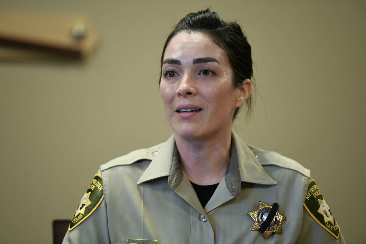Metropolitan Police Department missing persons Lt. Diana Lopez speaks during an interview Wedne ...