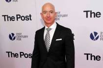 Jeff Bezos. (Photo by Brent N. Clarke/Invision/AP)