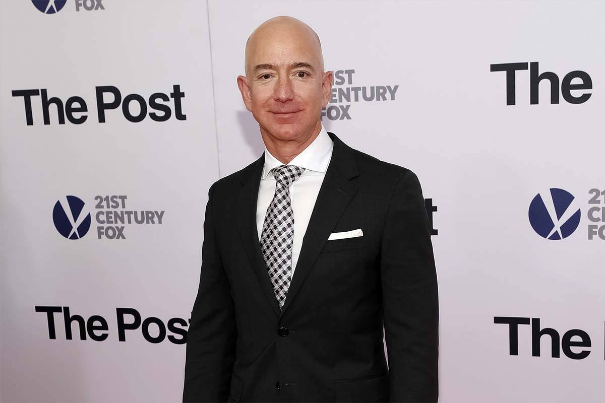 Jeff Bezos. (Photo by Brent N. Clarke/Invision/AP)