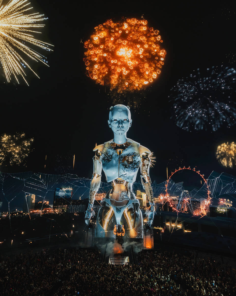 Anyma, aka DJ-producer Matteo Milleri, wraps up his Sphere residency, "The End of Genesys, ...