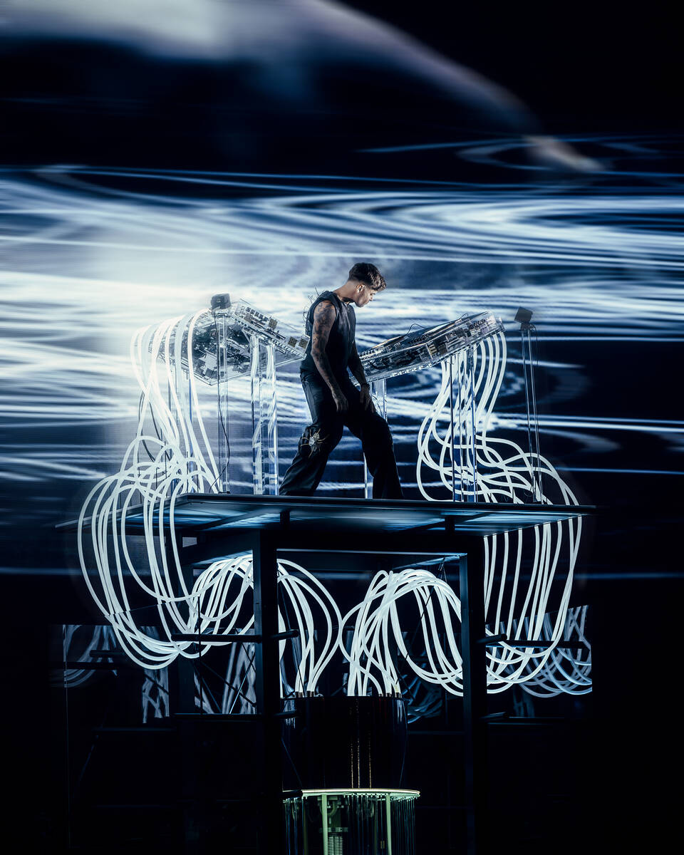 Anyma, aka DJ-producer Matteo Milleri, wraps up his Sphere residency, "The End of Genesys, ...