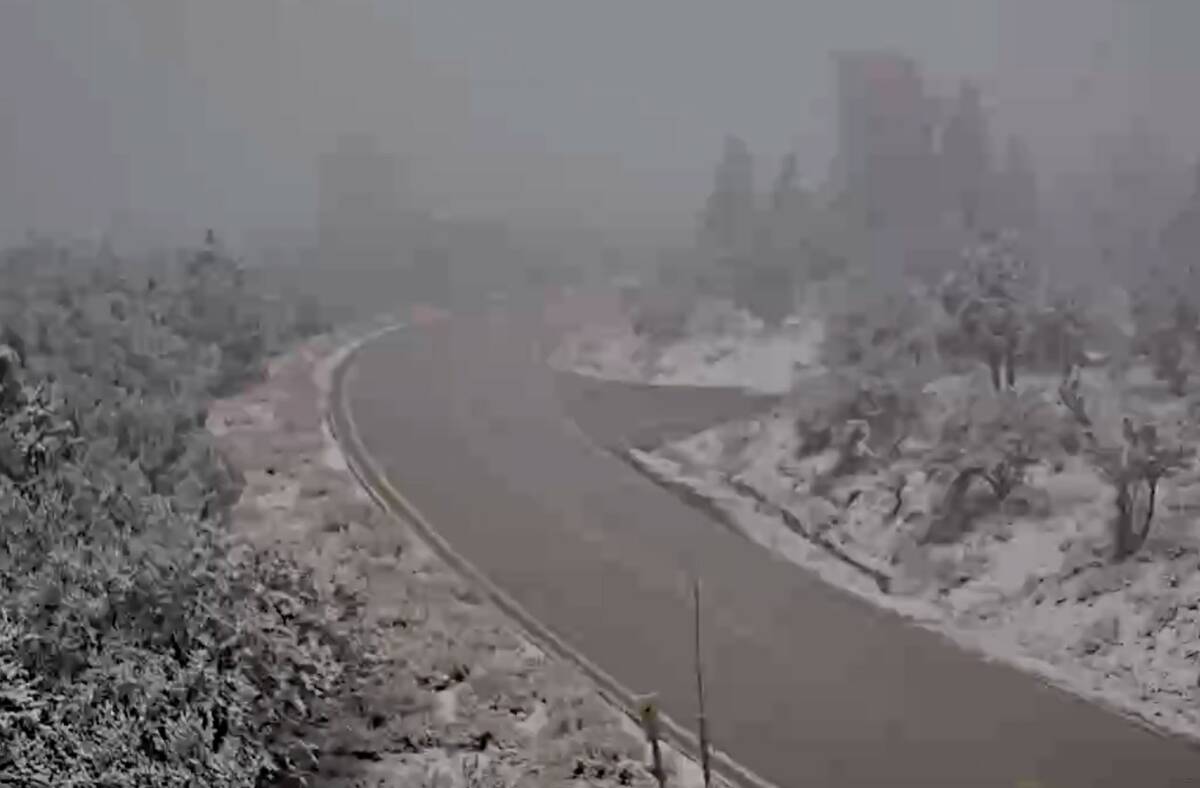 Deer Creek Road, seen on March 5, 2025. (Courtesy of NDOT)