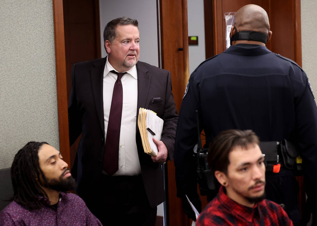 Craig Hendricks, representing attorney Gary Guymon, accused of sex trafficking, plotting to hav ...