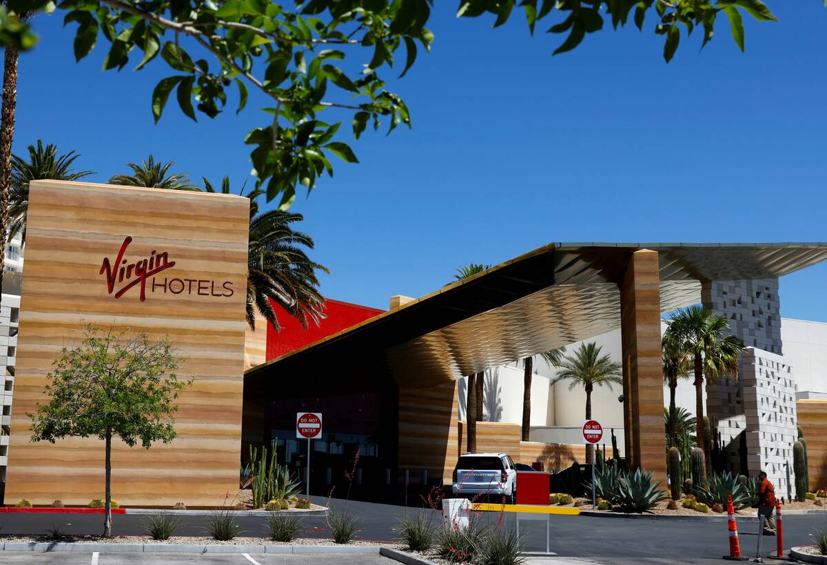 Virgin Hotels Las Vegas pictured on Thursday, May 9, 2024, in Las Vegas. (Bizuayehu Tesfaye / L ...