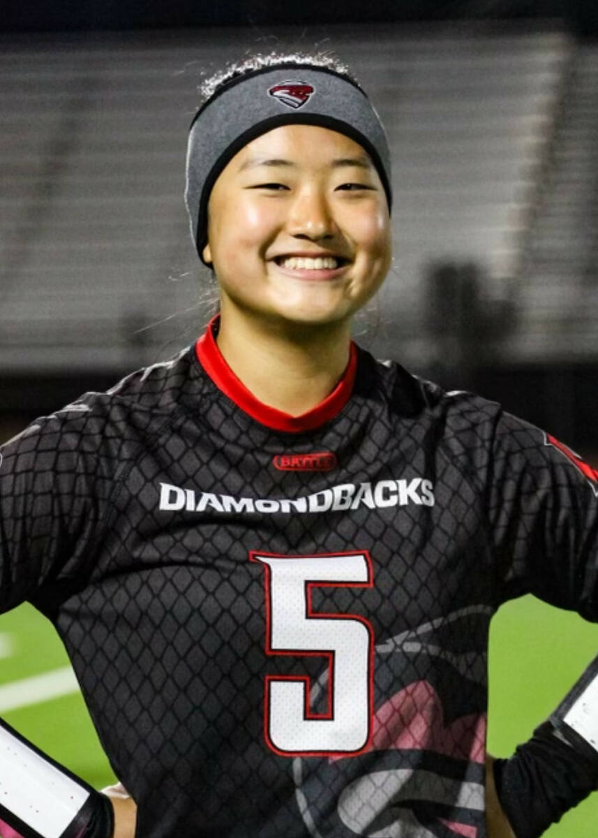 Desert Oasis' Akemi Higa is a member of the Nevada Preps All-Southern Nevada flag football team.