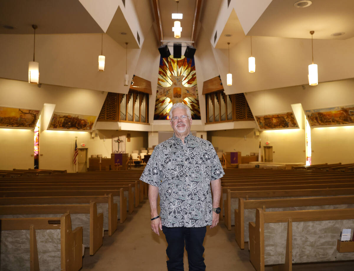 Craig Sanders, associate pastor at Grace Presbyterian Church, poses for a photo, on Tuesday, Ma ...