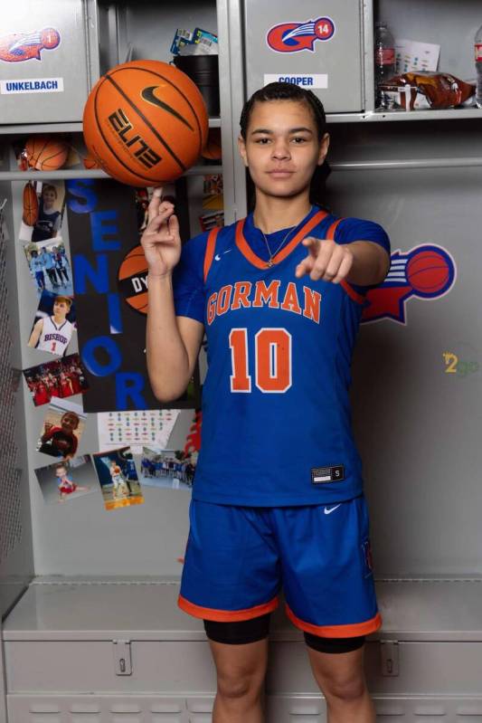 Bishop Gorman's Aaliah Spaight is a member of the Nevada Preps All-Southern Nevada girls baske ...