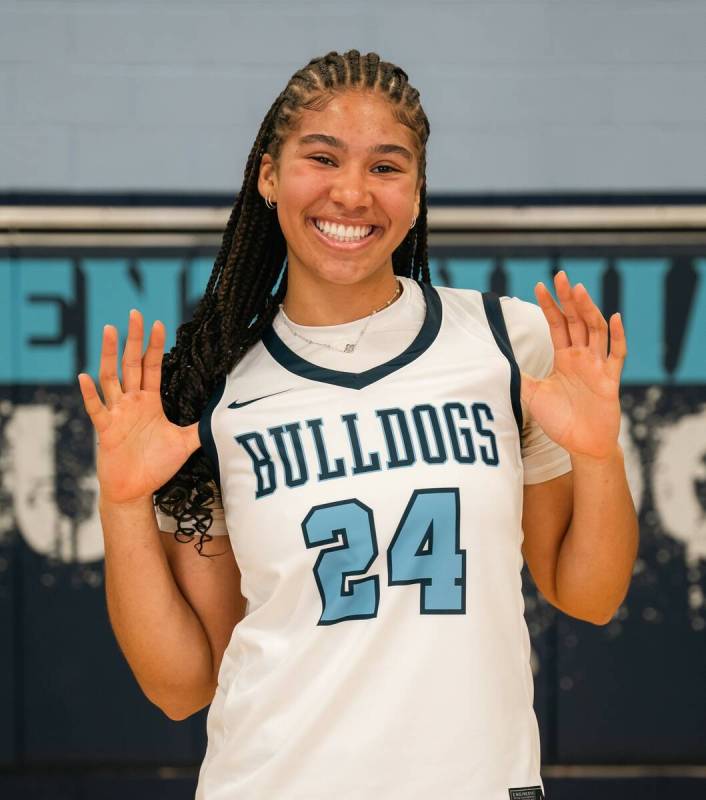 Centennial's Nation Williams is a member of the Nevada Preps All-Southern Nevada girls basketb ...
