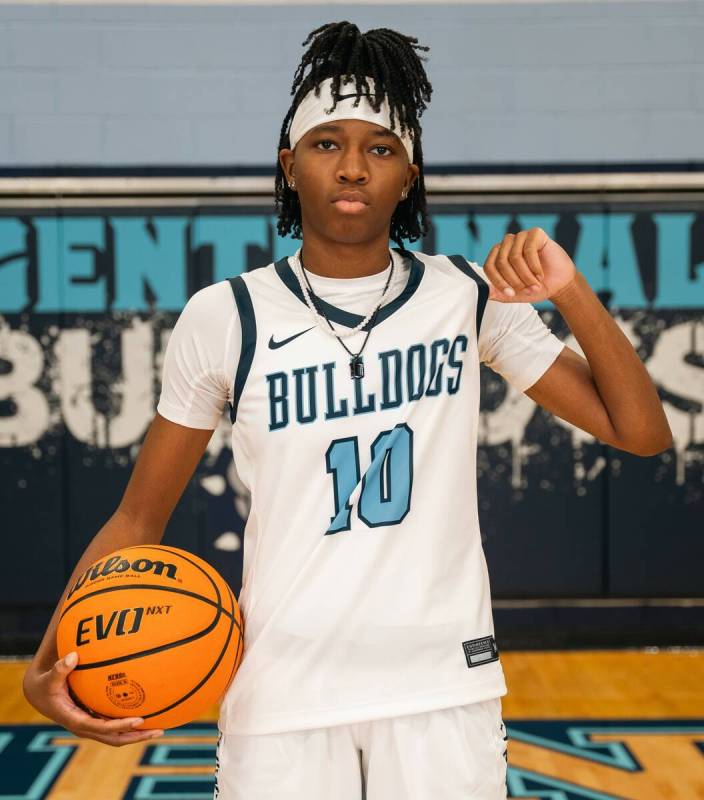 Centennial's Sanai Branch is a member of the Nevada Preps All-Southern Nevada girls basketball ...