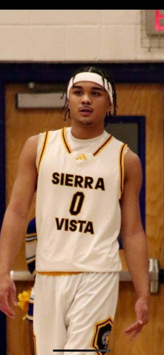 Sierra Vista's EJ Dacuma is a member of the Nevada Preps All-Southern Nevada boys basketball team.