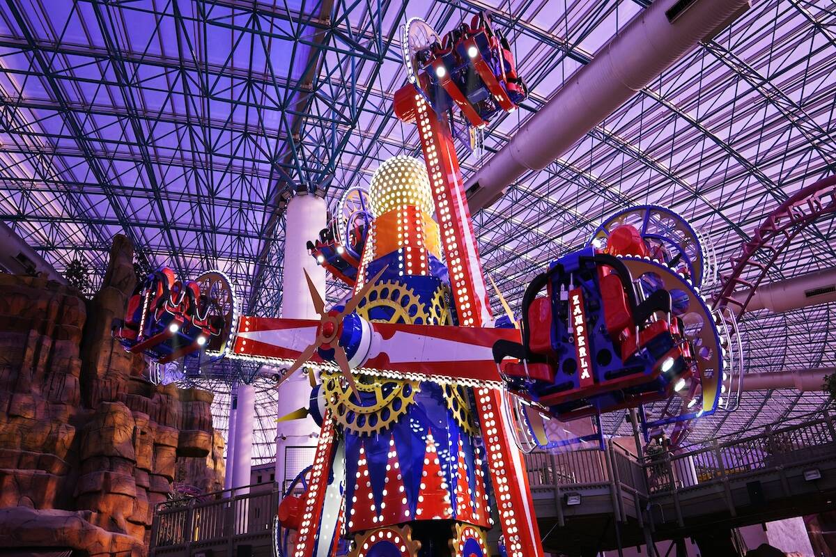The Adventuredome is seen at Circus Circus in Las Vegas. (Courtesy Circus Circus)