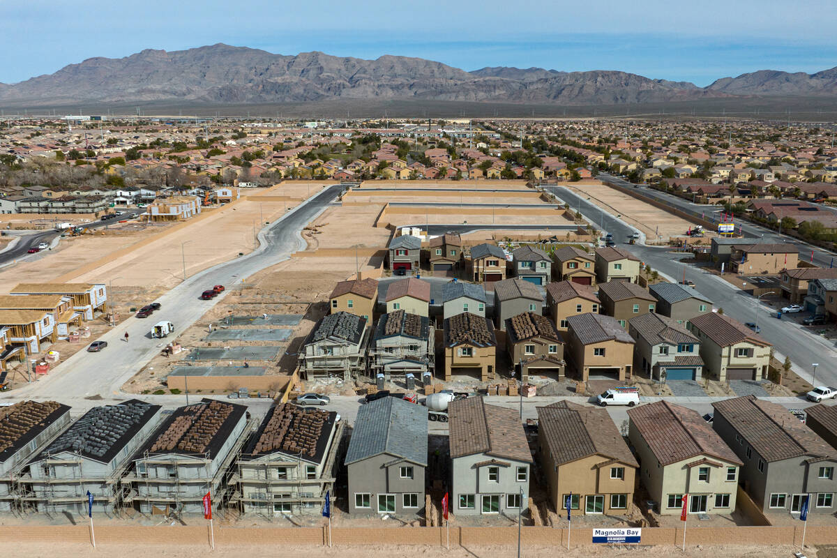 Construction is underway for a housing development at the corner of Ann Road and Donna Street i ...