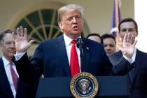 President Donald Trump. (AP Photo/Pablo Martinez Monsivais)