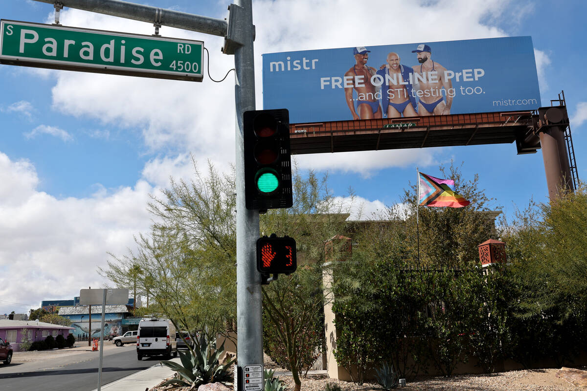 Gipsy Nightclub is seen on the corner of Paradise Road and Naples Drive in Las Vegas Thursday, ...