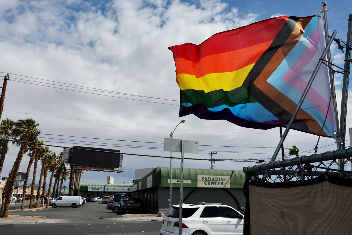 Paradise Center, which includes Quadz Video Bar and Get Booked gay pride goods retailer, is see ...