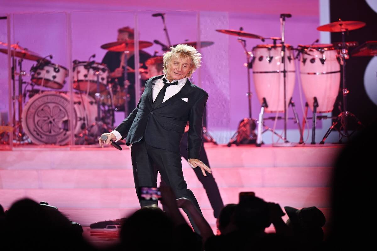 Sir Rod Stewart The Colosseum at Caesars on March 12, 2025. (Courtesy Denise Truscello/Live Nation)