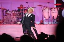 Sir Rod Stewart The Colosseum at Caesars on March 12, 2025. (Courtesy Denise Truscello/Live Nation)