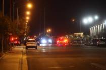 Police are investigating after an individual is believed to have set several vehicles on fire a ...