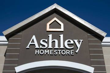 Ashley furniture store (Bizuayehu Tesfaye/Las Vegas Review-Journal)