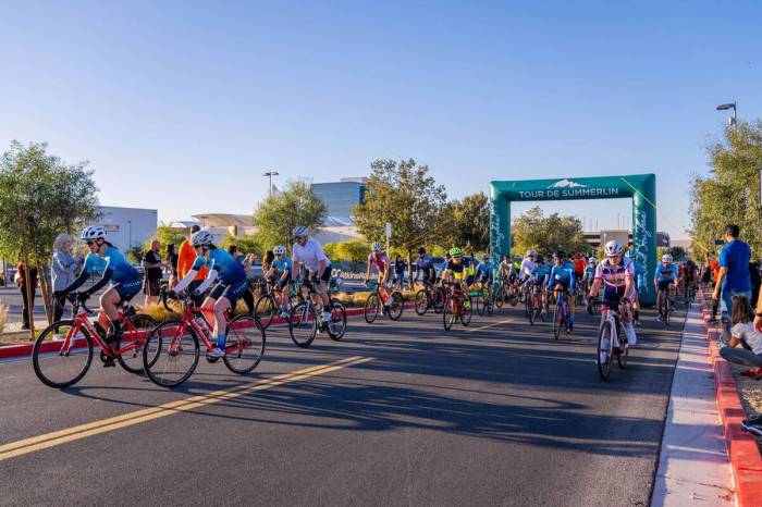 reviewjournal.com - Provided Content - Tour de Summerlin cycling event returns April 26