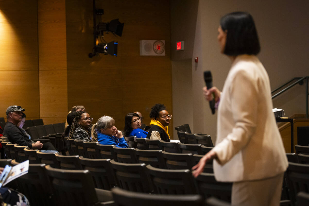 Nevada Superintendent of Public Instruction Jhone Ebert, a candidate for superintendent of the ...