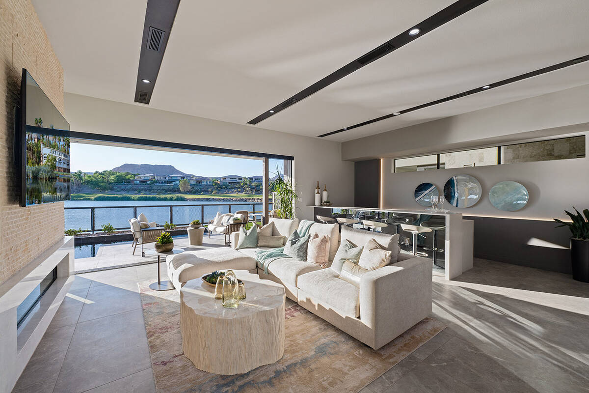 Blue Heron is building custom homes in Lake Las Vegas. (Photo courtesy of Blue Heron)