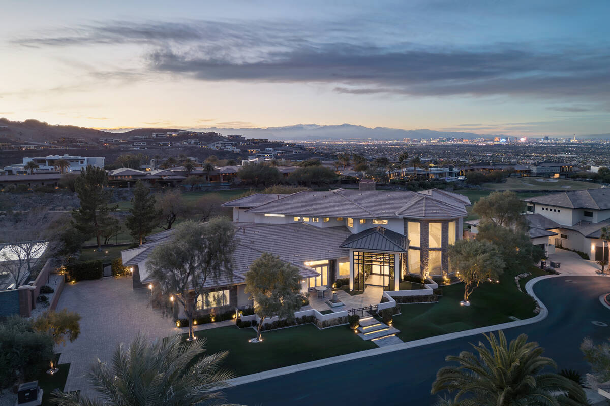 Captivating views surround the property at 633 Saint Croix St., with Strip, golf course and mou ...