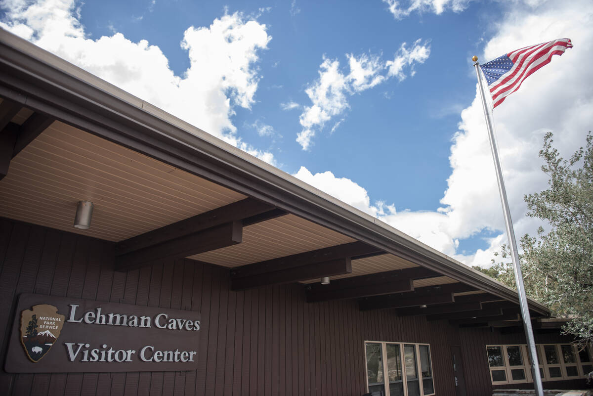 The Lehman Caves visitor center at Great Basin National Park on Aug. 1, 2022, near Baker. (Stee ...