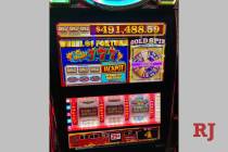 A slots player won a $491,488.59 jackpot playing Wheel of Fortune Gold Spin Triple Red Hot 7s S ...