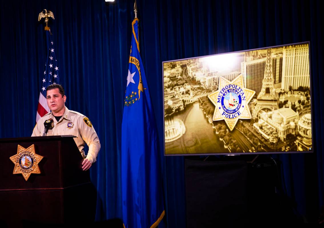 Metropolitan Police Department Assistant Sheriff Dori Koren talks about a fatal police shooting ...