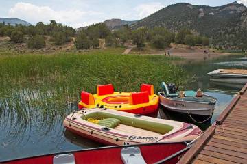 Cave Lake near Ely. (Nevada Division of Tourism)