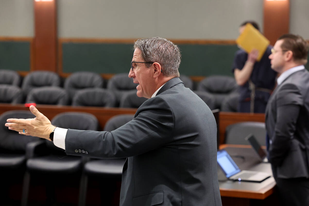 Thomas Ericsson, attorney for Richard Babb, who was convicted of sex trafficking multiple child ...