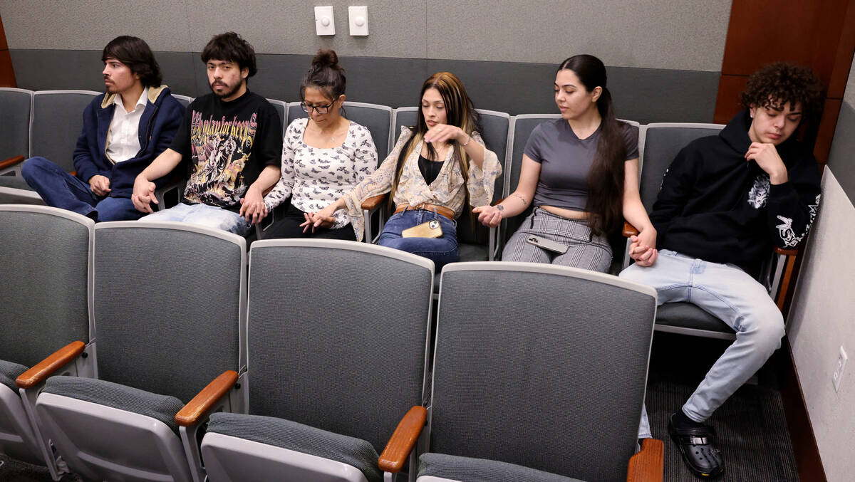 Family members of Richard Babb, who was convicted of sex trafficking multiple children, are see ...