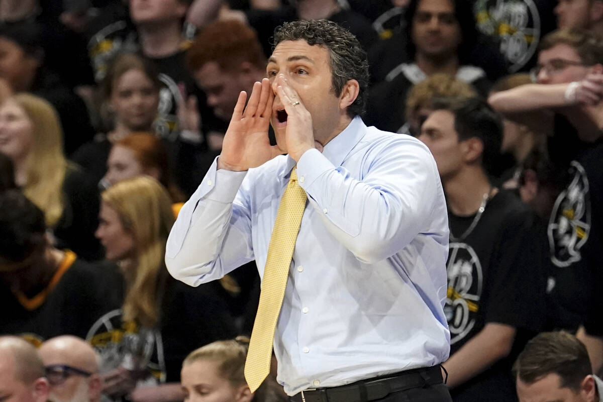 Georgia Tech head coach Josh Pastner calls out to his team as they take on Pittsburgh during th ...