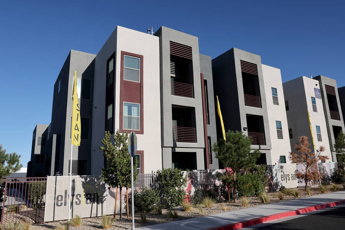 Elysian at Sunset is shown in southwest Las Vegas Tuesday, March 25, 2025. (K.M. Cannon/Las Veg ...