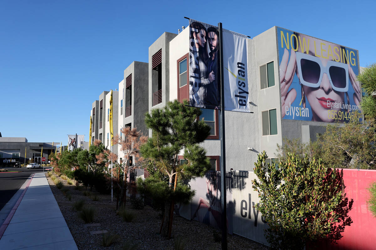 Elysian at Sunset is shown in southwest Las Vegas Tuesday, March 25, 2025. (K.M. Cannon/Las Veg ...
