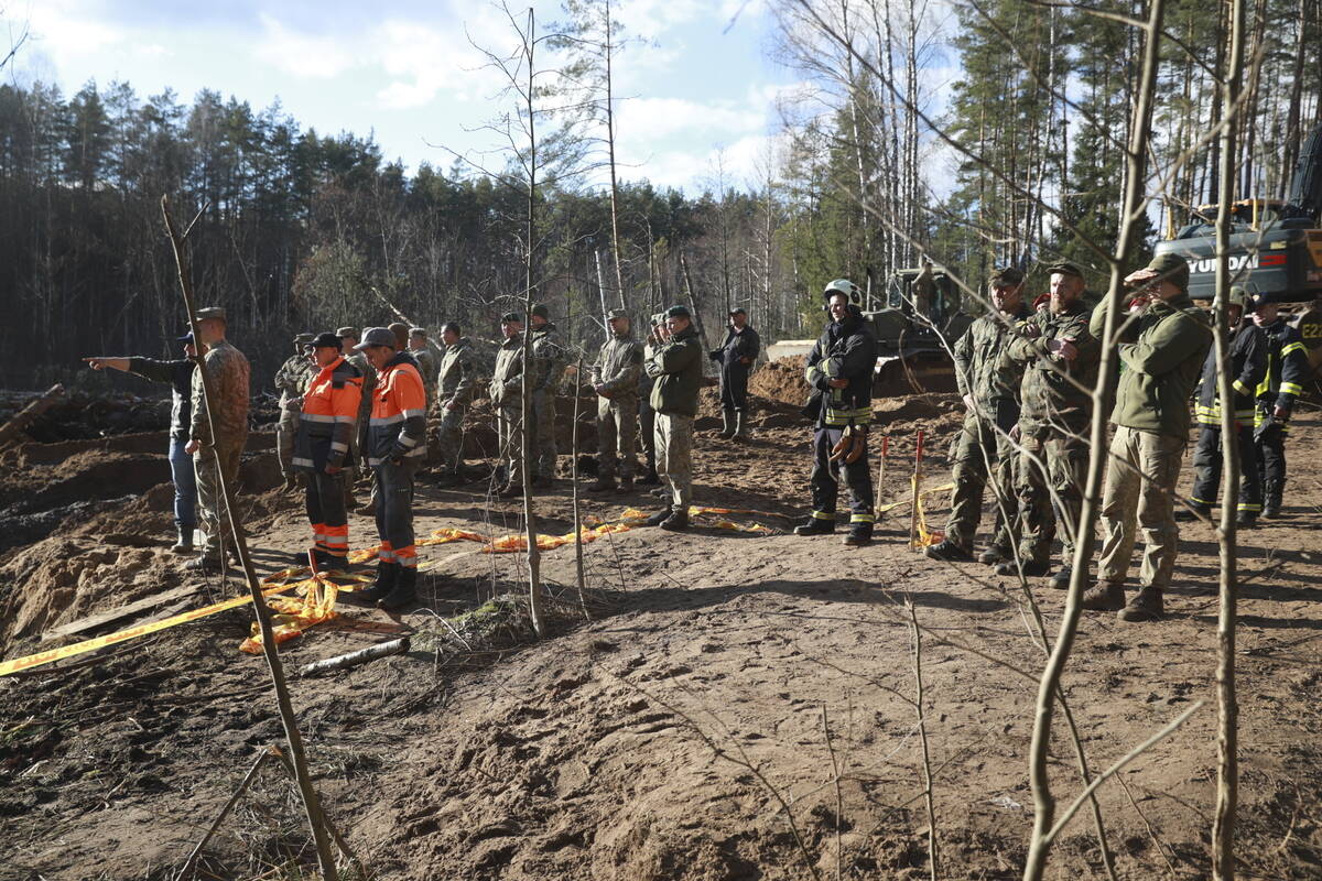 In this image provided by the U.S. Army, U.S. Army soldiers from the 1st Armored Brigade Combat ...