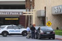 Police investigate a fatal shooting involving the son of former North Las Vegas state senator a ...