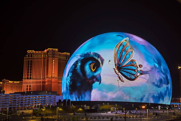 Sphere's Exosphere shows an image of "Unity" performing this August, September and October. (Ke ...