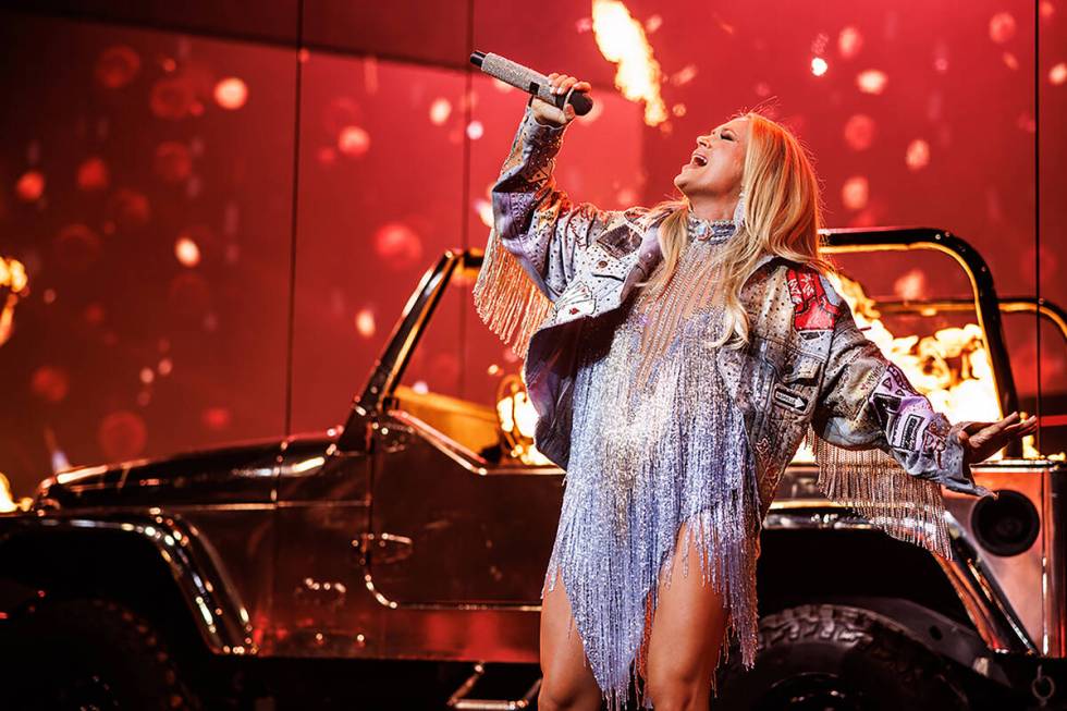 Carrie Underwood closes out her "Reflection" residency at the Resorts World Theatre t ...