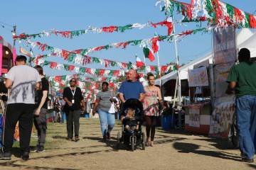 The 45th annual San Gennaro Feast runs Wednesday through April 27 at the M Resort. (Las Vegas R ...
