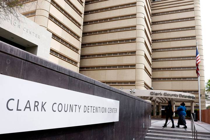 The Clark County Detention Center at 330 S. Casino Center Blvd., is pictured, on Thursday, Apri ...