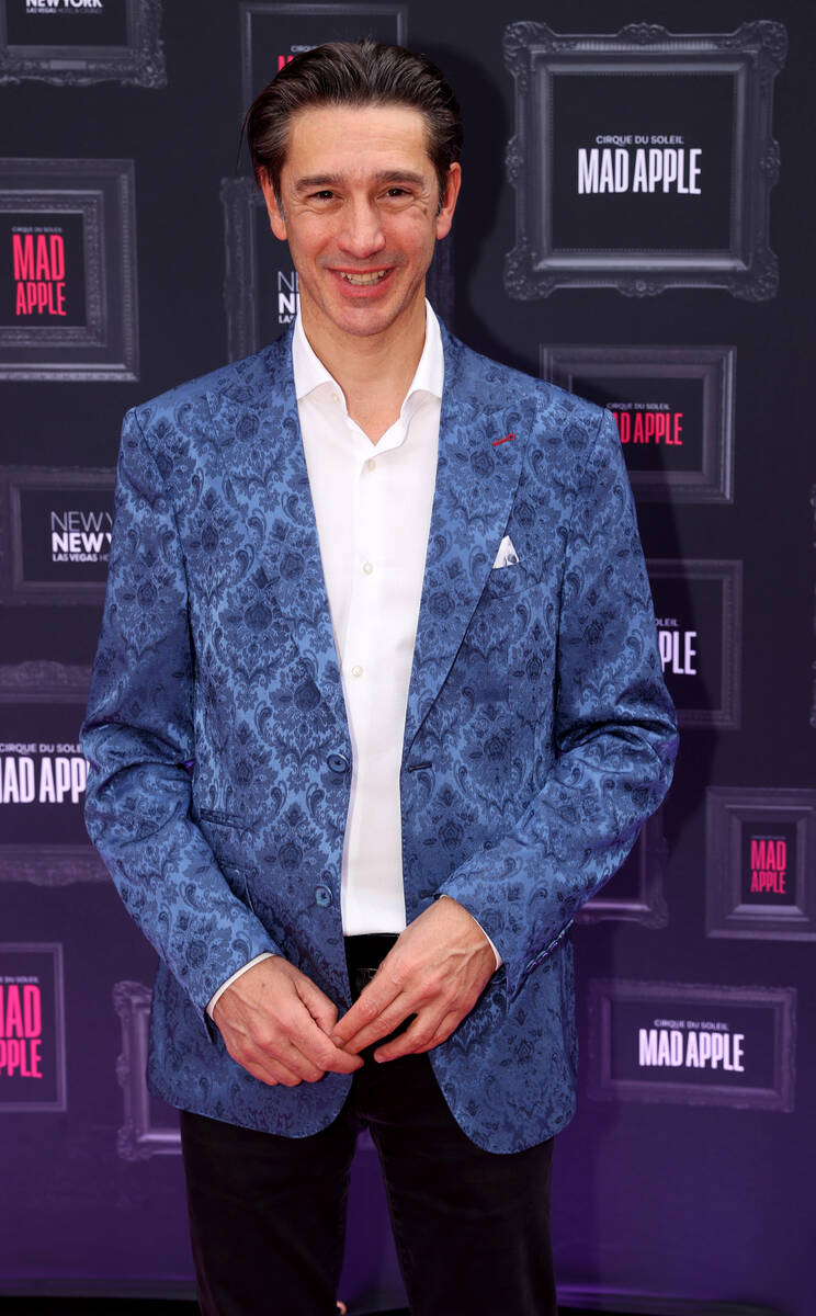 Cirque du Soleil President and CEO Stephane Lefebvre on the “pink carpet” for the ...