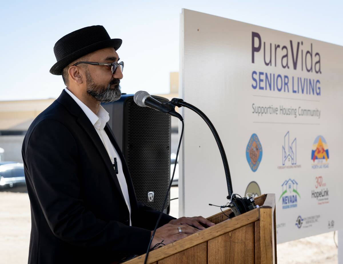 “PuraVida Senior Living will provide much-needed, supportive housing to seniors in North Las ...