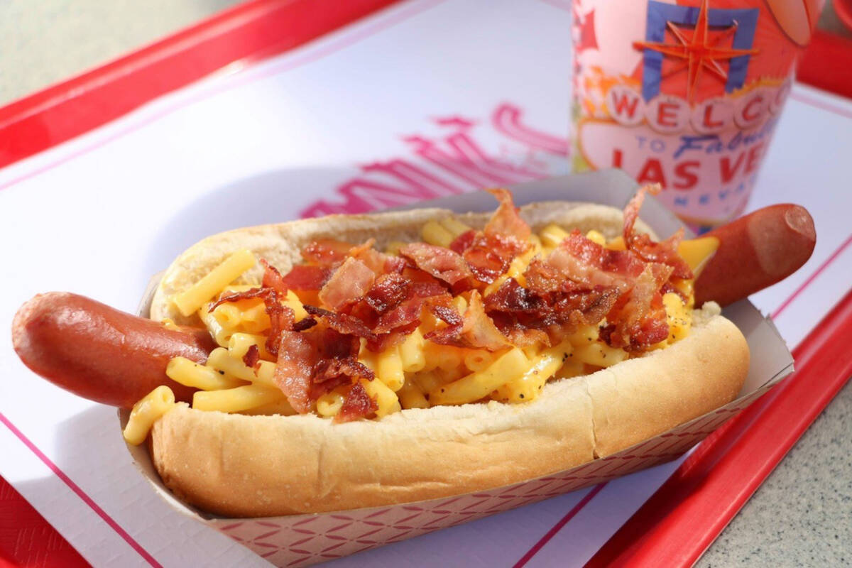 Pink's Hot Dogs, known for its 9-inch Stretch dogs, will be returning to Las Vegas in spring 20 ...