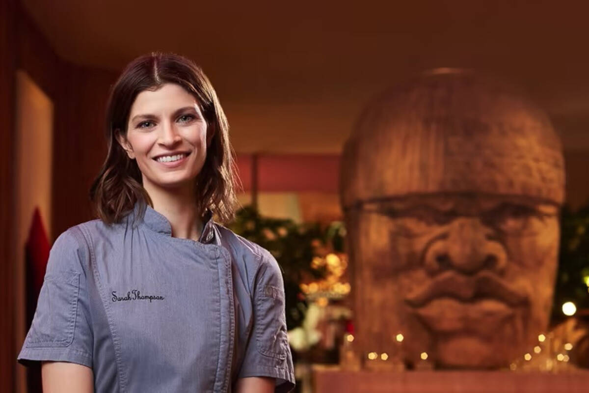 Executive chef Sarah Thompson of Casa Playa in Wynn Las Vegas on the Strip. (Wynn Las Vegas)