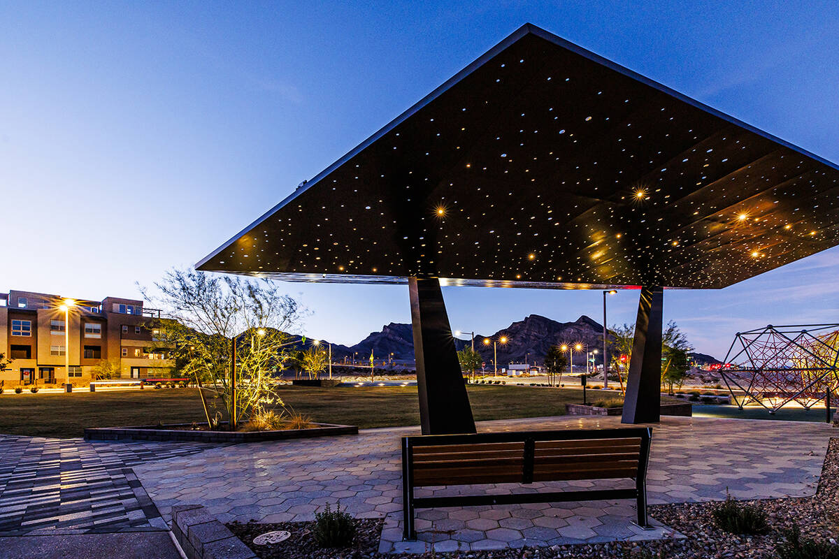 Homebuilders in Summerlin are encouraged to include open space and pocket parks in neighborhood ...